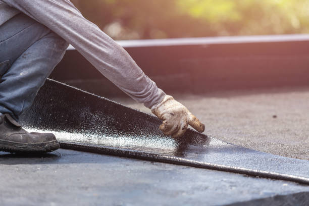 Professional Waterproofing technician working in Cecil, OH